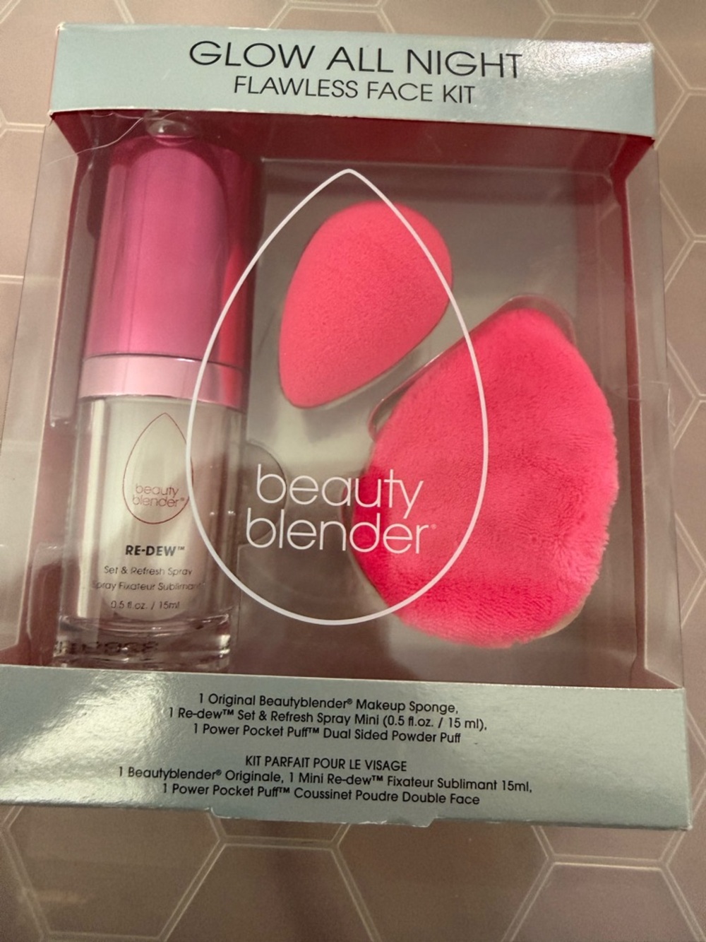 beautyblender Pink Glow All Night Flawless Face Kit